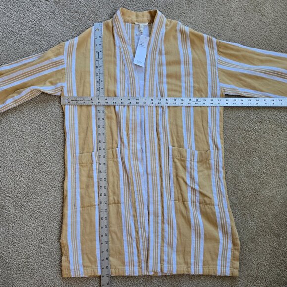 NWT Eileen Fisher Organic Cotton Kimono Robe Coverup Cardigan XXS - Picture 6 of 10